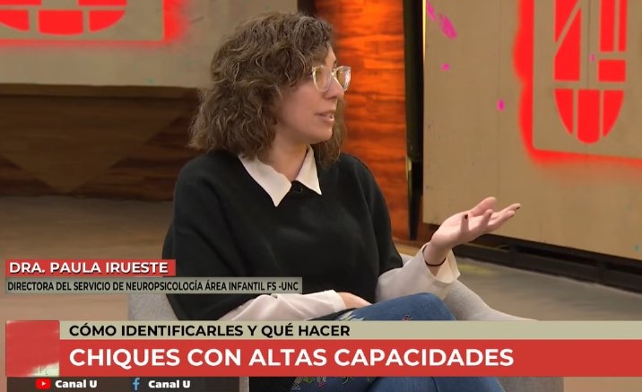 Paula Irueste - Altas Habilidades en los medios
